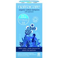 Natracare Organic Cotton Super Applicator Tampons
